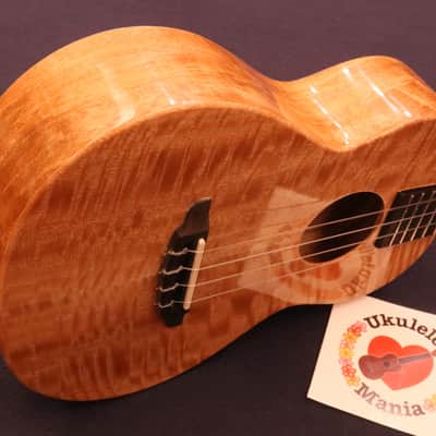 Rebel Curly Mango Gloss Tenor with Ebony Fretboard & Bridge #5151 image 20
