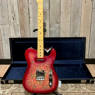 NEW Fender Custom Shop Vintage Custom '68 Paisley Telecaster  - Pink Paisley, Comes with A Pro Set Up and Ships Fast! image 17