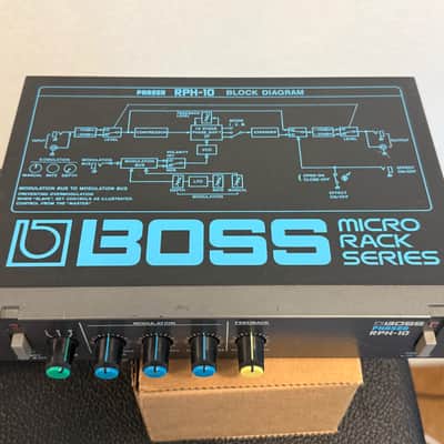 Boss RPH-10 Micro Rack Series Phaser 1985 - 1986 - Black image 2