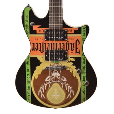 Schecter Tempest Jagermeister Limited Edition Electric Guitar Black image 2