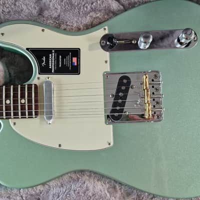 Fender American Professional II Telecaster Mystic Surf Green Rosewood BRAND NEW USA Guitar image 2