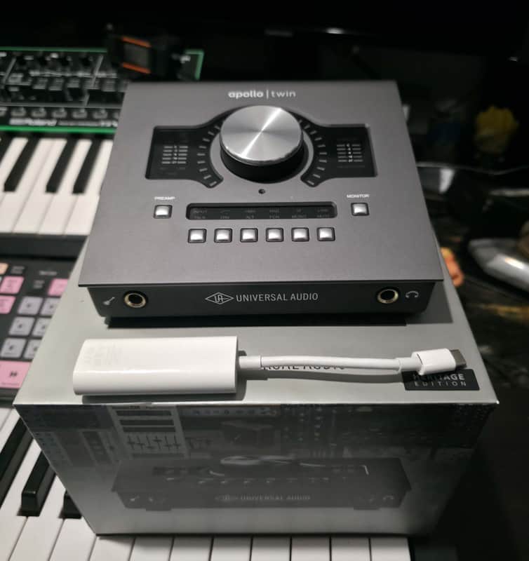 Universal Audio Apollo Twin DUO MKII Heritage Edition Thunderbolt 2 Audio Interface 2020 - Present - Gray image 1