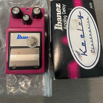 Keeley Ibanez AD-9 Analog Delay with Mod 2010s - Hot Pink image 1