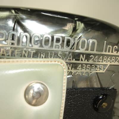 Pancordion Crucianelli Piano Accordion, Slate w/ Case & Straps image 15