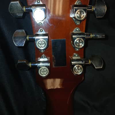 Electra Model 2245 Super Rock LP Style 1981- Sunburst flame image 7