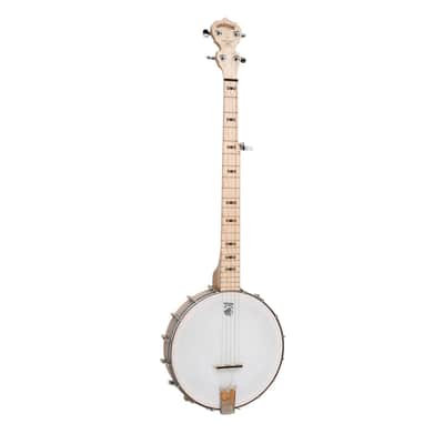 Deering Goodtime Left-Handed Openback Open 5-String Banjo Natural Blonde Maple Clawhammer Old Time image 2
