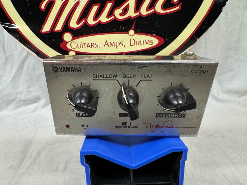 Yamaha NE-1 ne1 Nathan Ellis Bass Parametric Equalizer EQ Pedal