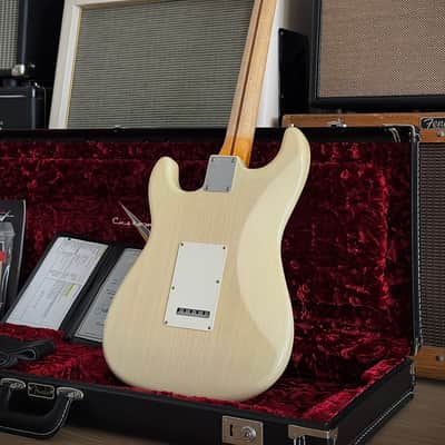 Fender Masterbuilt Michael Landau '57 CC Relic Strat HH Masterbuilt by Jason Smith -> nur 3,29kg! 2019 - Relic Aged Blonde image 2