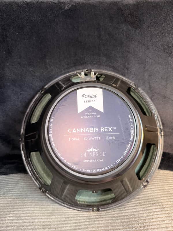 Eminence Cannabis Rex 12" 8 ohm 50W Guitar Speaker 2010s - Black image 1