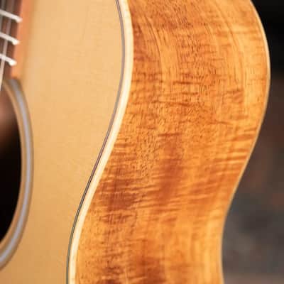 Taylor GS Mini-e LTD Acoustic/Electric Guitar - Figured Koa with Gig Bag image 13