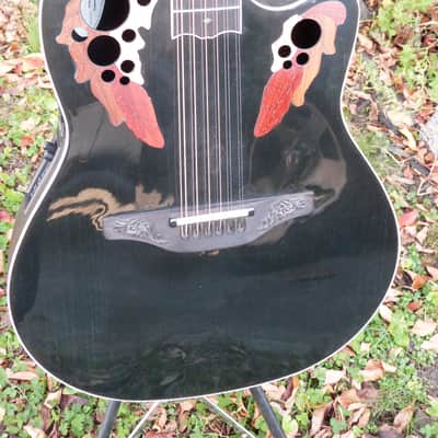 Adamas Ovation SMT custom legend 6759 graphite smooth top 1597 image 2