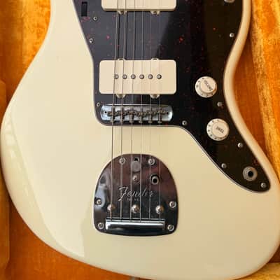1999 Fender AVRI Jazzmaster Olympic White image 2