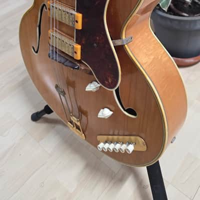 1951 Epiphone Zephyr Emperor Vari-Tone Regent Venetian Cutaway Flame Blonde New York Varitone American Vintage 50s 1950's USA Hollow Body Archtop Pre-Gibson Electric Guitar image 21