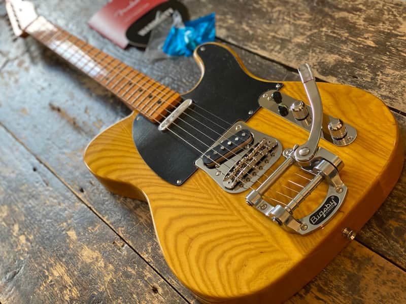 Very Rare Fender Limited Edition 2024 Japanese Domestic Only FSR 1950's Telecaster Ash/Maple w/ Factory Bigsby Japan