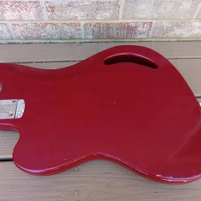 Vintage Circa 1965 Teisco TG-64 Electric Guitar! Japan, Monkey Grip! image 13