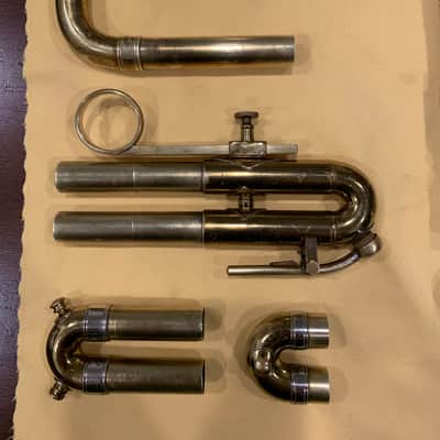 York 75th Anniversary (for parts) Bb cornet (1957) SN 210335 image 6