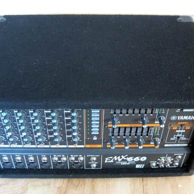 Yamaha EMX660 Powered Mixer 2 x 300w Stereo Amps image 5
