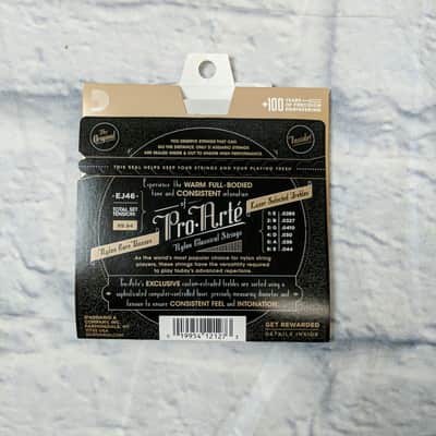 D'Addario EJ46 Pro-Arte Nylon Classical Guitar Strings, Hard Tension image 9