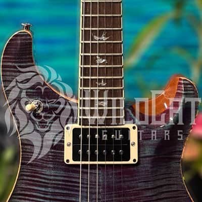 PRS Wood Library McCarty 594 Flame 10 Top Brazilian Board Violet 0348892 image 5