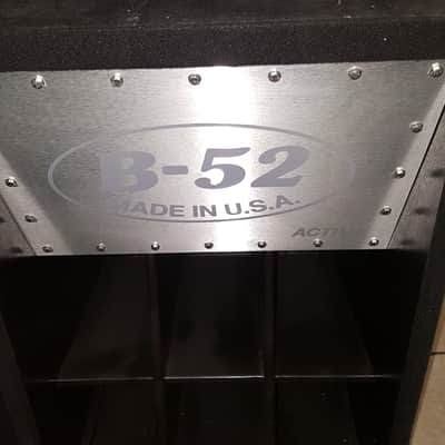Set of TWO B52 Professional LX-18A Folded Horn Powered Subwoofers (B-52 subs) image 1