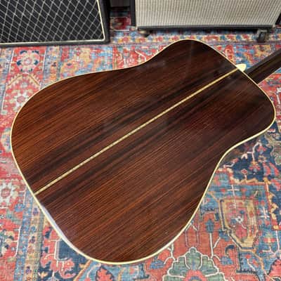 1976 Rider R-300 Dreadnaught Solid Top by Hayashi image 5