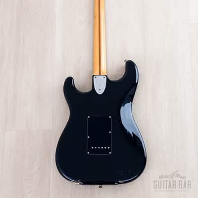 1979 Fender Stratocaster Vintage Electric Guitar Black, 100% Original w/ Case image 3