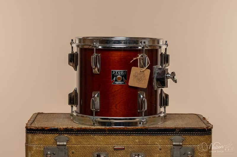 1980s Tama Superstar Tom in Mahogany - 9x10 image 1