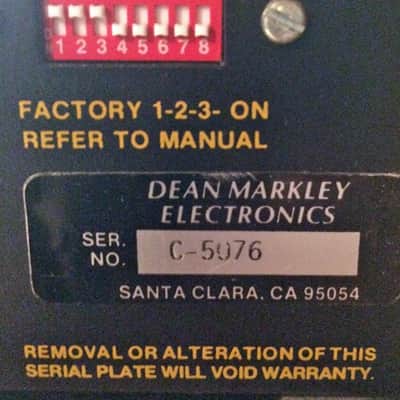 Dean Markley DMC-80 Guitar Amp, Vintage Guitar Amp image 3