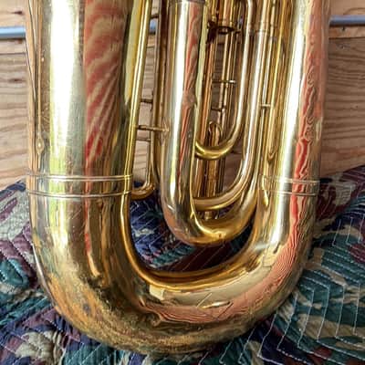 Conn 10J Tuba 1962 - Brass Lacquer image 12