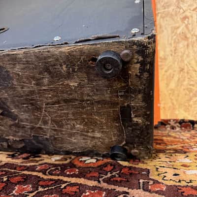 Vintage 1968 Marshall Pinstripe 1x18 Bass Guitar Amplifier Cabinet G18C *1960s* image 14