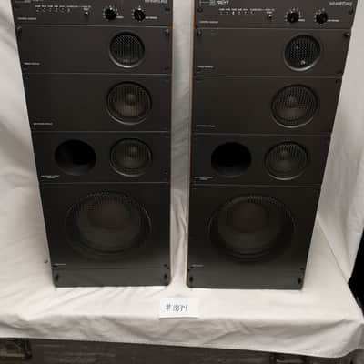 Wharfedale MACH 9 Floor Standing Vintage Speakers #1874 Sold Together As A Pair - Good Working Cond image 3