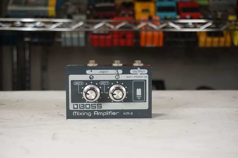 【希少品】BOSS km-2 Mixing Amplifier ヴィンテージ 希少品】BOSS km-2 Mixing Amplifier ヴィンテージ Boss KM-2