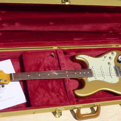 Randall Randocaster in Aztec Gold Featuring Warmoth, Fralin and Fender Premium Parts image 21