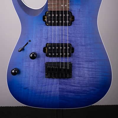 Ibanez RGA42FML-BLF Electric Guitar - Blue Lagoon Burst Flat image 1