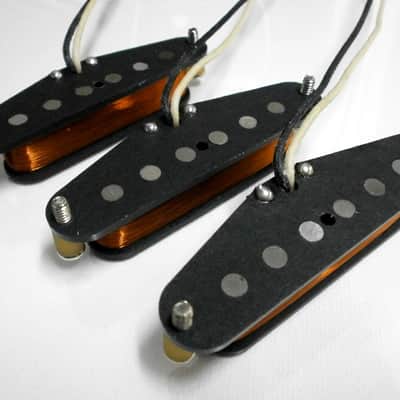 Stratocaster 1954 Pickups VINTAGE CORRECT Alnico III A3 Set HandWound Fits 50s Fender Strat 1950s 54 55 56 Q image 8