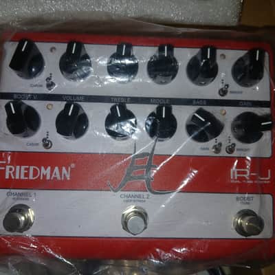 Friedman IR-J Jake E. Lee Signature Dual Tube Preamp 2024 - Present - Red / White image 2