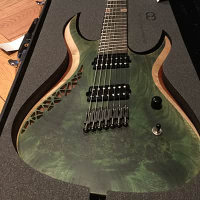 OD Guitars Rhea 7 Multiscale Tropical Green image 9