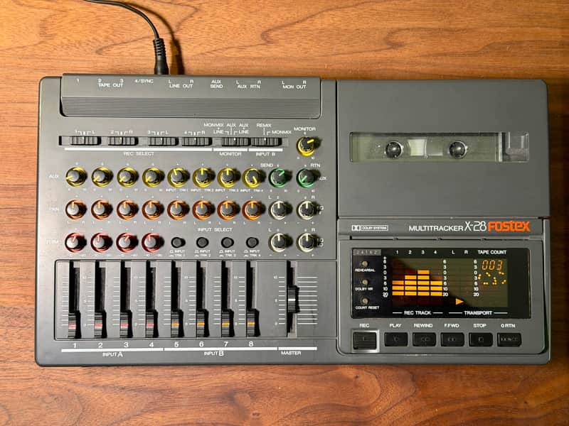 Immagine Fostex X-28 Multitrack Tape Recorder - Black X28 - 1