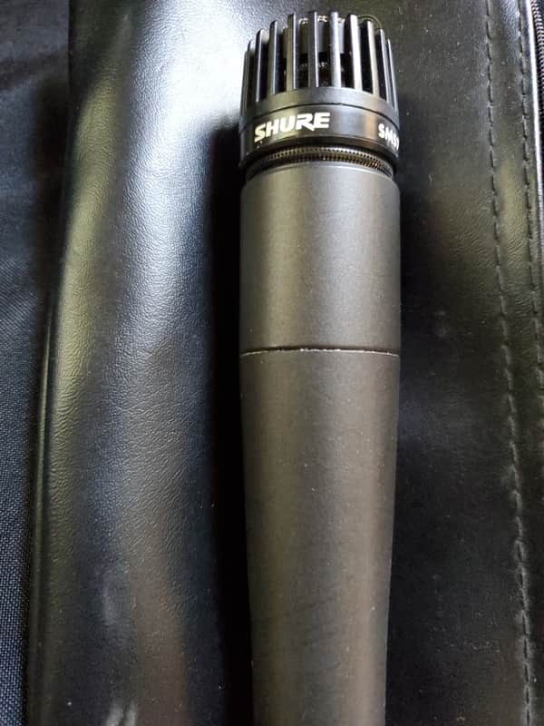 Shure SM57 Cardioid Dynamic Microphone 1984 - Present - Black image 1