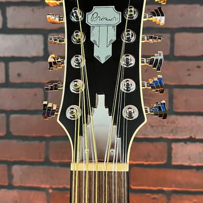 D'Angelico Premier Fulton LS 12-string Acoustic-electric Guitar - Aged Mahogany image 6