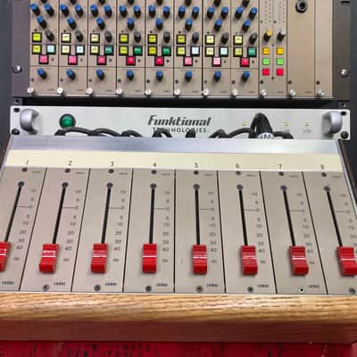 Cadac 8 Channel Mic Pre Eq Input x 4 Output 8x4 “G Type” Mixer Rack w/ Fader Unit • Vintage image 4
