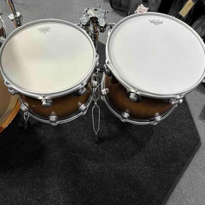 ~LIMITED EDITION!~ DW Timeless Timber 30th Anniversary Lake Superior Birch 6-Piece 8/10/12/14/16/22 Drum Kit Set in Purple Burst Lacquer & Satin Chrome Hardware with SKB Soft-Shell Bags image 17