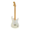 Fender Jimi Hendrix Stratocaster 6-String Electric Guitar (Right-Handed, Olympic White)