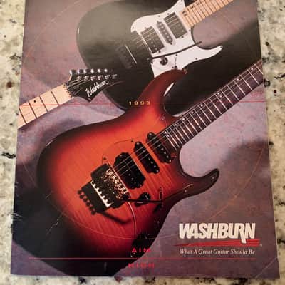 Washburn Guitar Catalog 1993 image 1