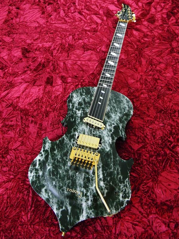 Caparison Limited Edition Venus Black Marble Scalloped Fretboard