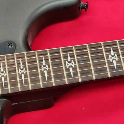 Stagg electric guitar Black satin with Kill Switch image 5