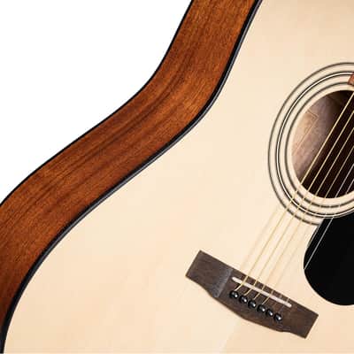 Cort AD810OP Standard Series Acoustic Dreadnought Guitar - Open Pore (AD810OP-A-U) image 9