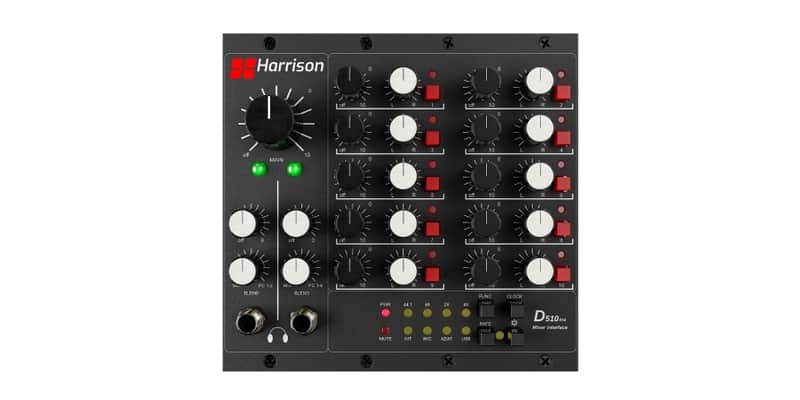 Harrison Harrison Audio D510mx Mixed I/O Interface Mixer Interface for D510 System image 1