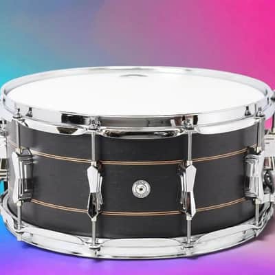 British Drum Co. MER-14-65-SN Merlin Series Maple and Birch Snare. 6.5" x 14" image 2