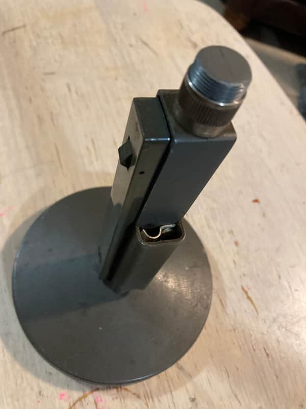Rare Electro-Voice 423A EV Desktop Stand w/ Push to Talk Switch image 1